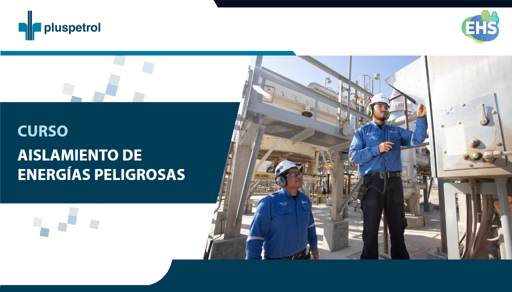 CURSO DE AISLAMIENTO DE ENERGÍAS PELIGROSAS