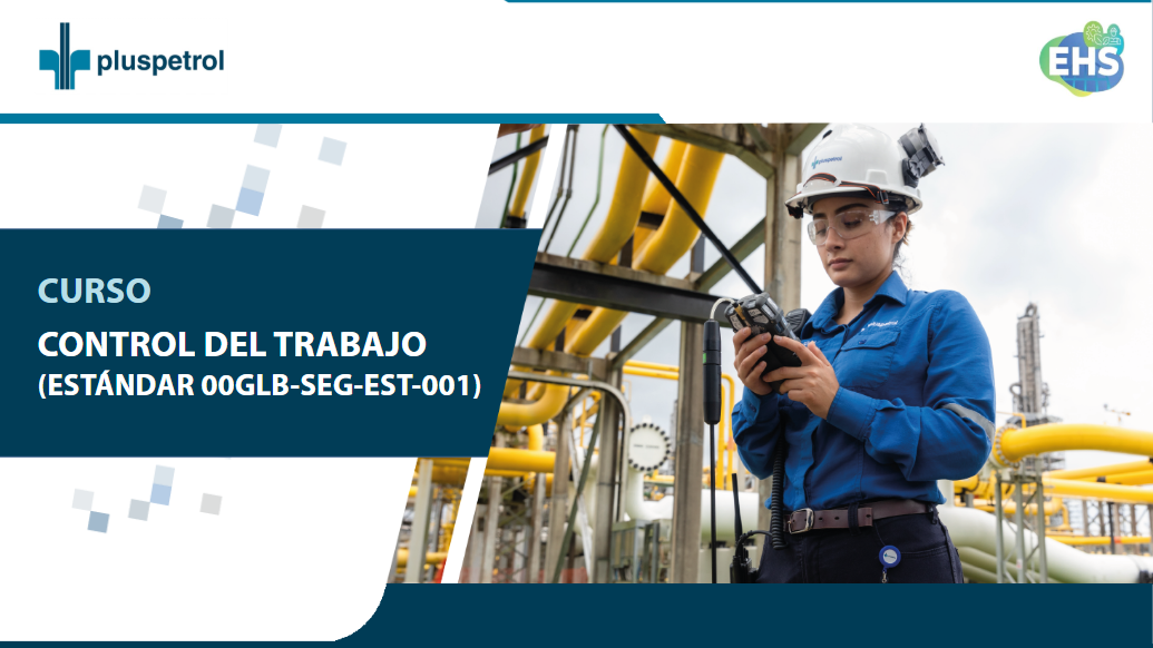 CURSO DE CONTROL DE TRABAJO